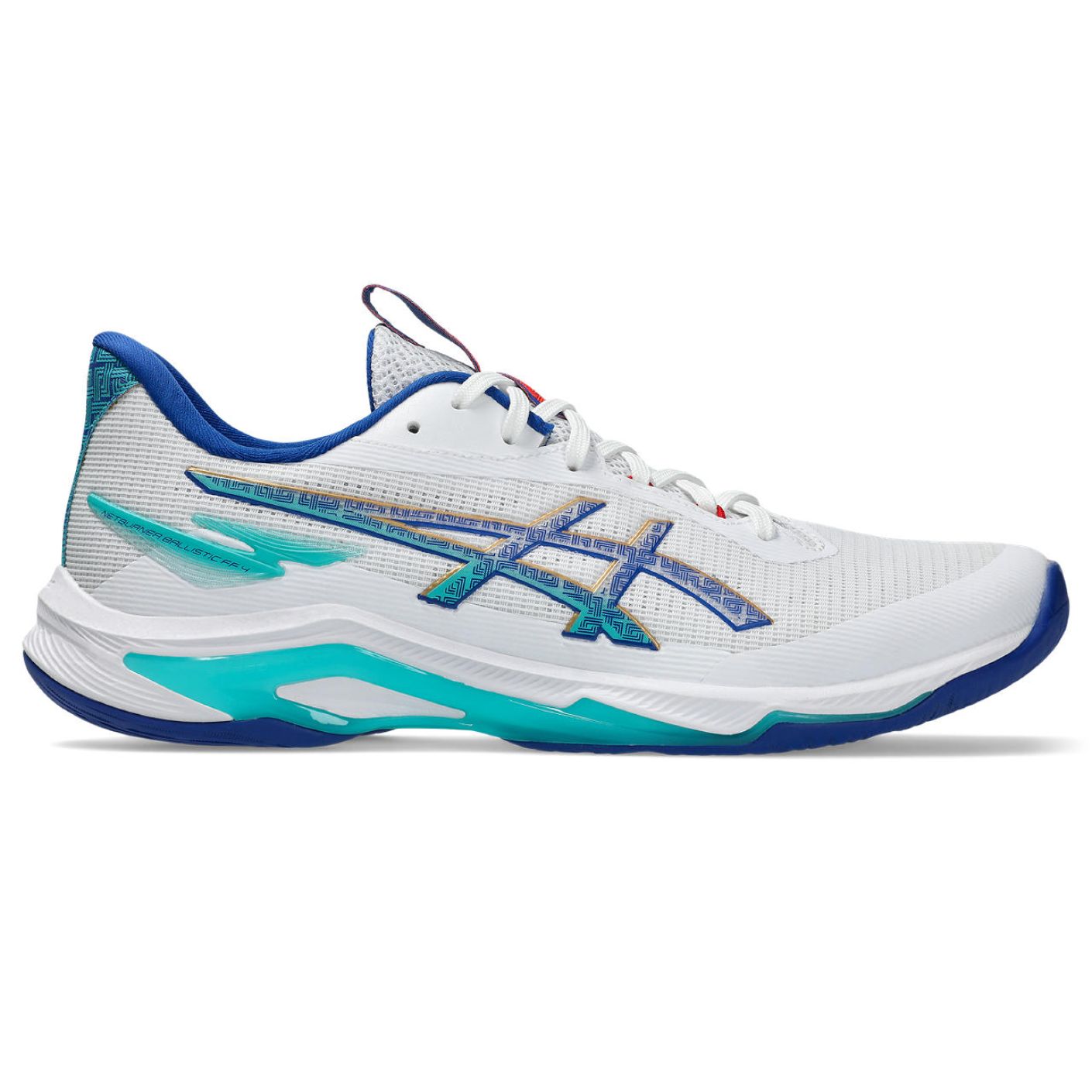 Asics Netburner Ballistic FF 4 White/Asics Blue