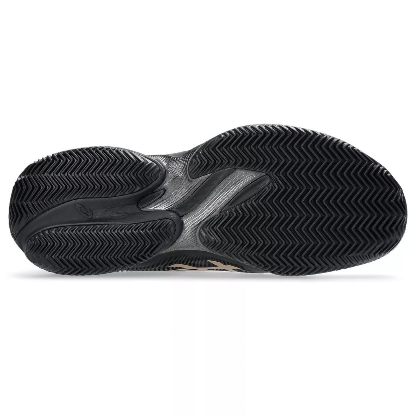 Asics Court FF 3 Novak Clay Night Energy Black/Prism Gold da Uomo