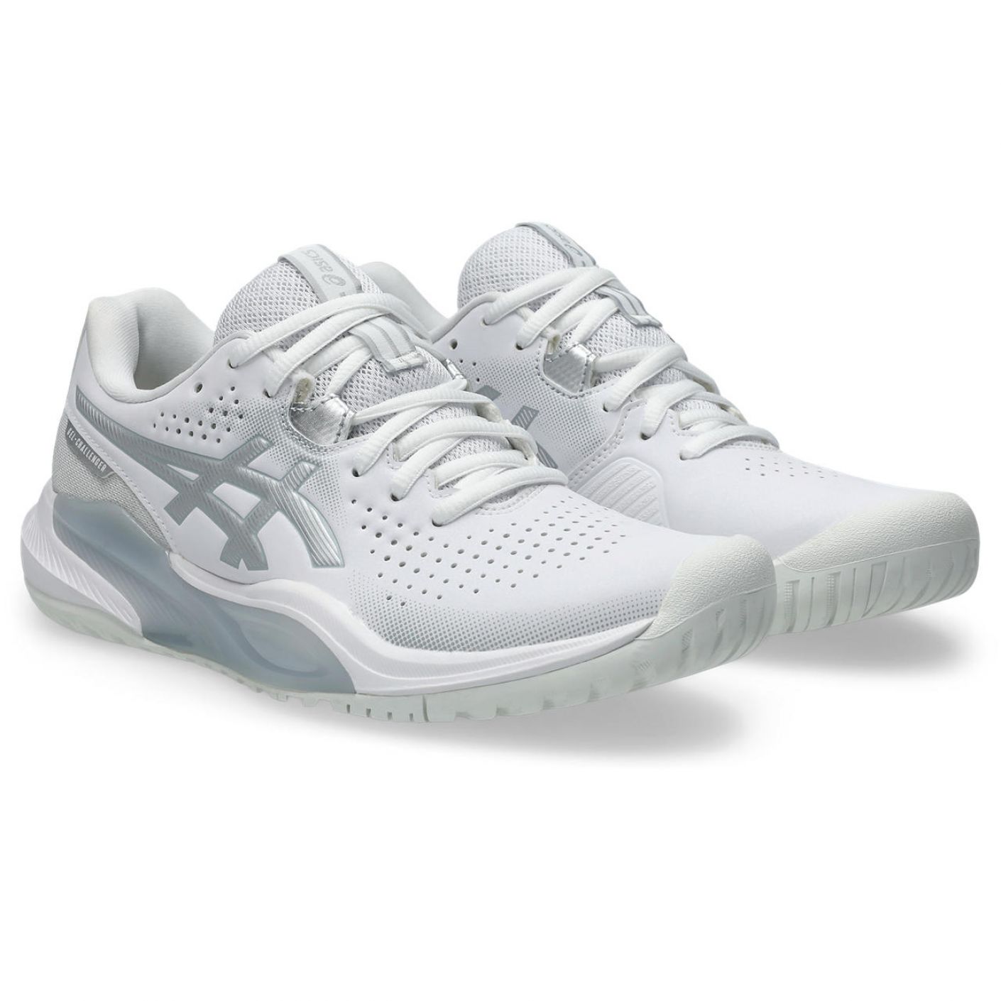 Asics Gel Challenger 15 White/Pure Silver Damen