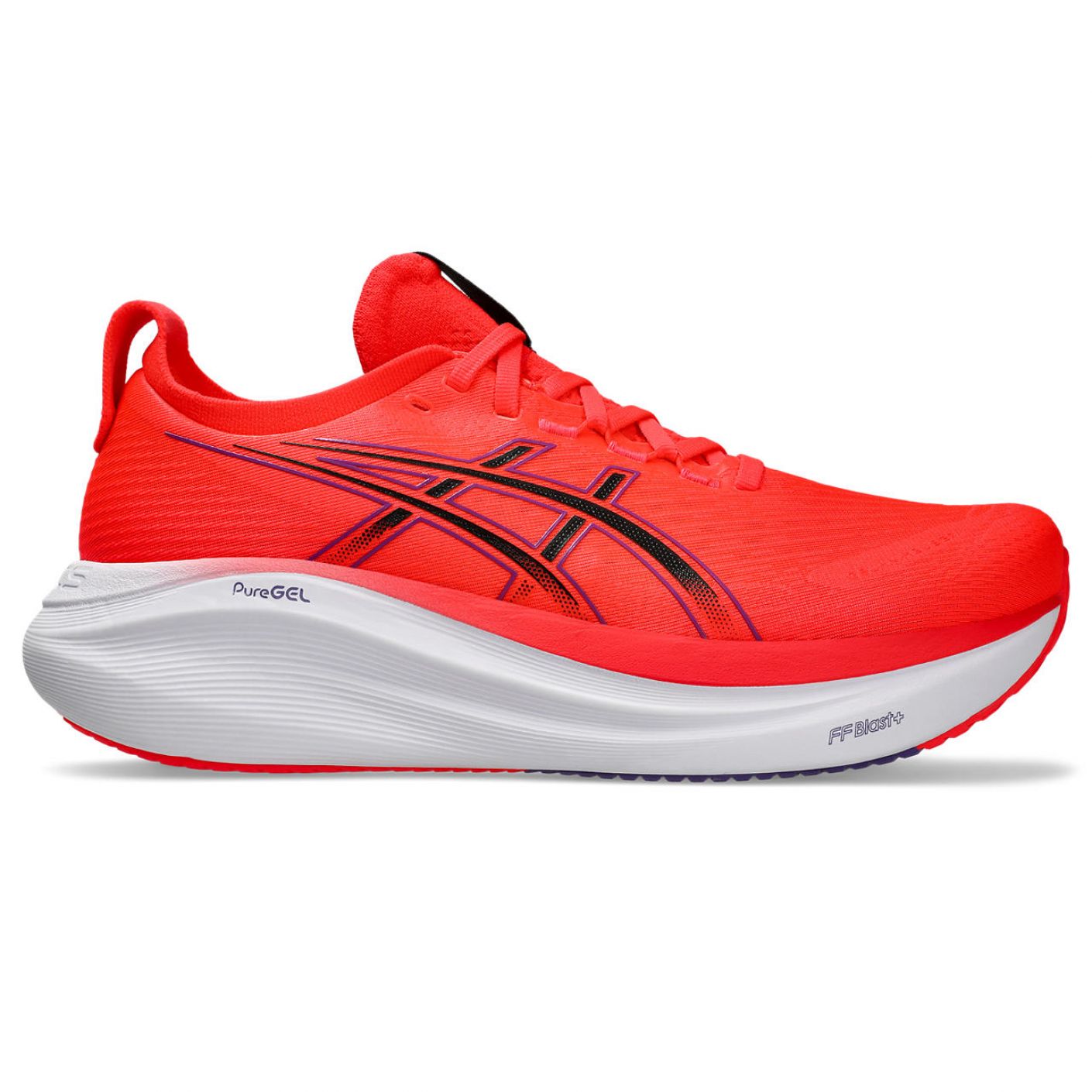 Asics Gel-Nimbus 27 Flash Red/Black Herren