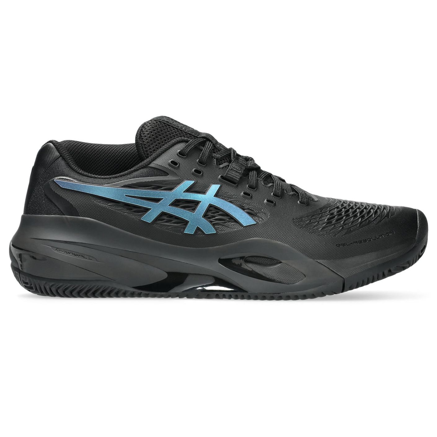 Asics Gel Resolution X Clay Black/Prism Blue da Uomo