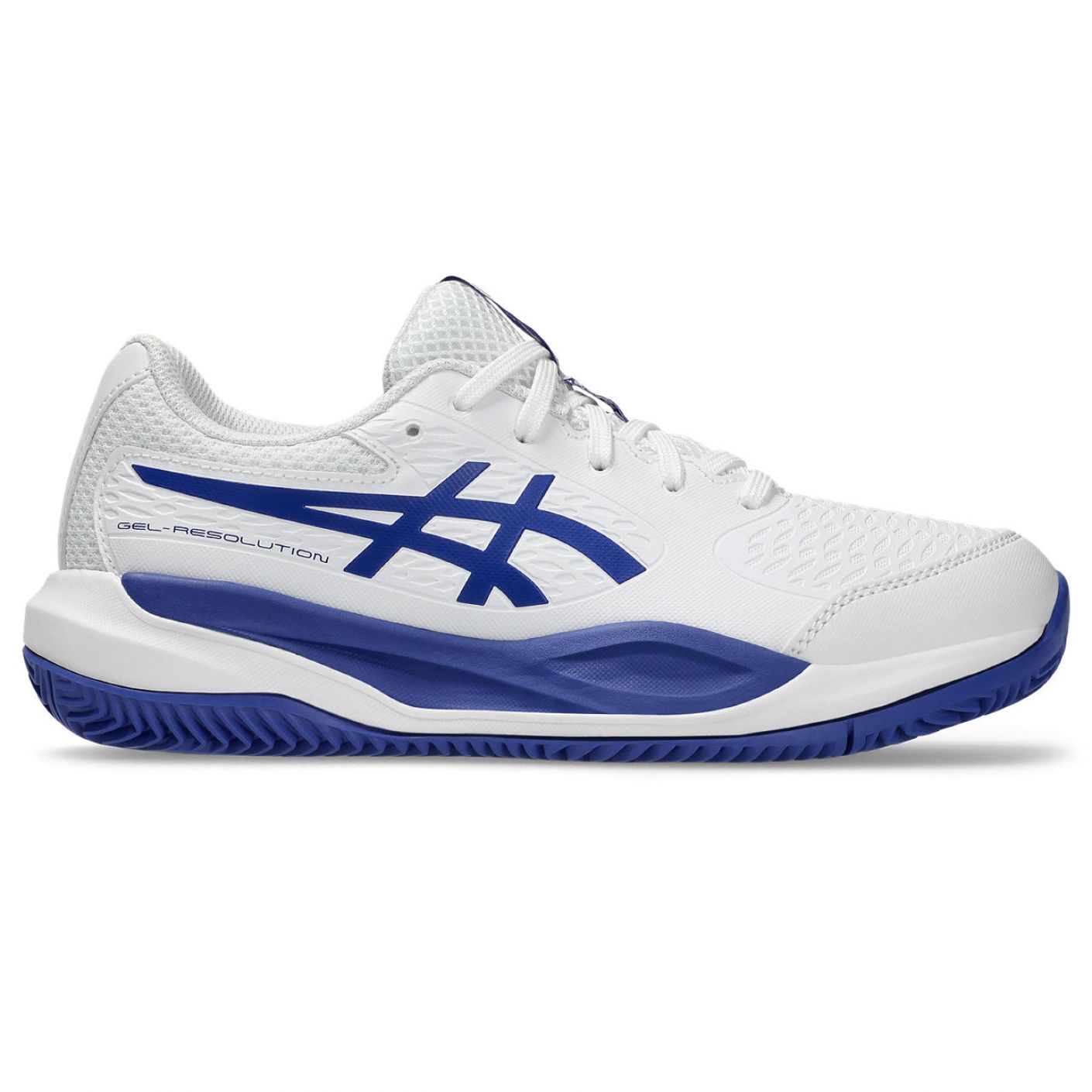 Asics Gel Resolution X GS Clay White/Dark Cobalt