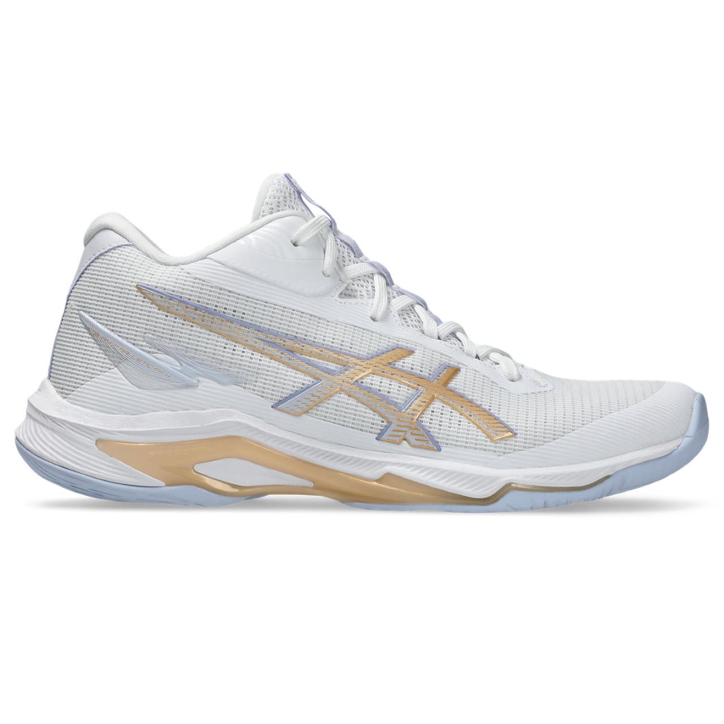 Asics Netburner Ballistic FF MT 4 White/Champagne