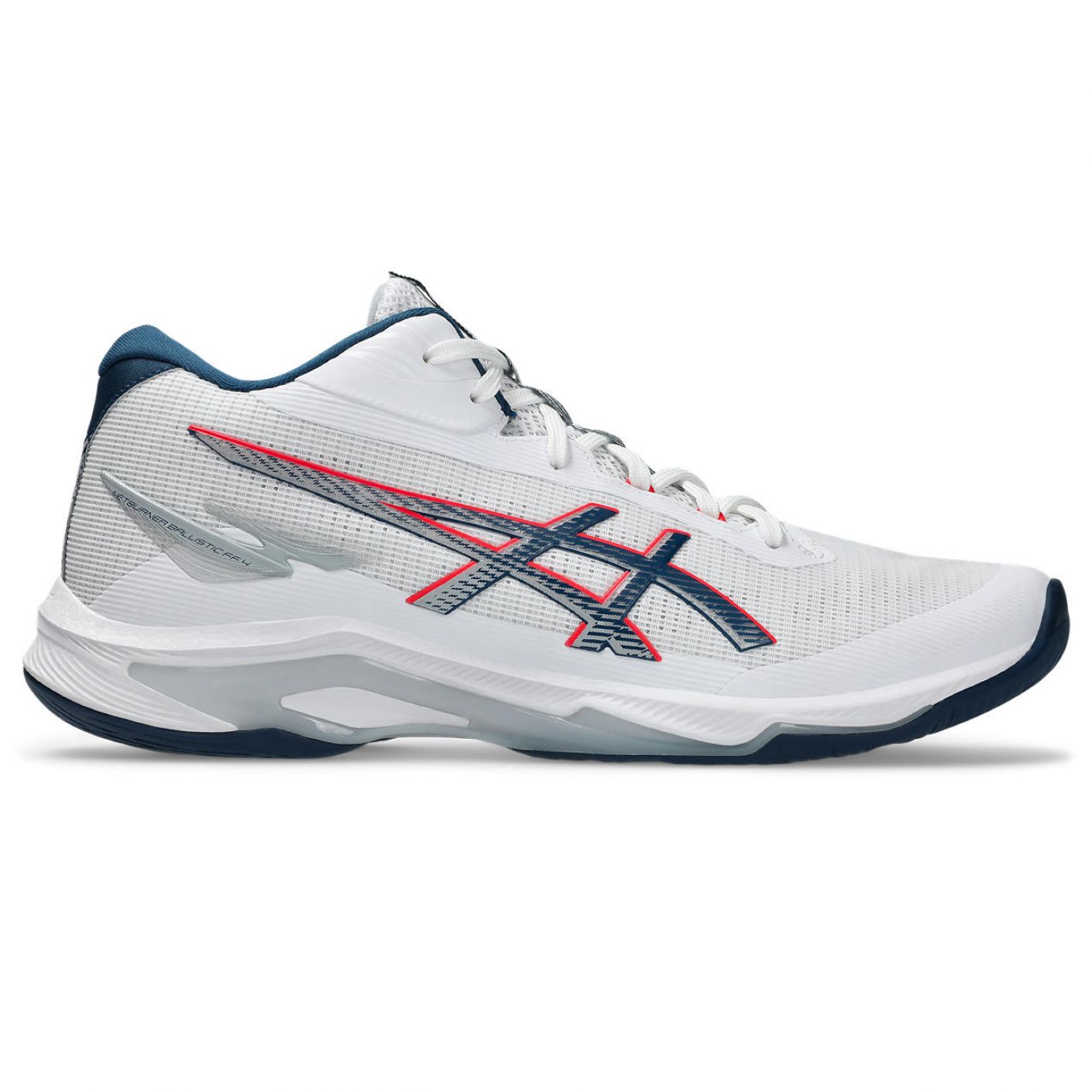 Asics Netburner Ballistic FF MT 4 White/Mako Blue Herren