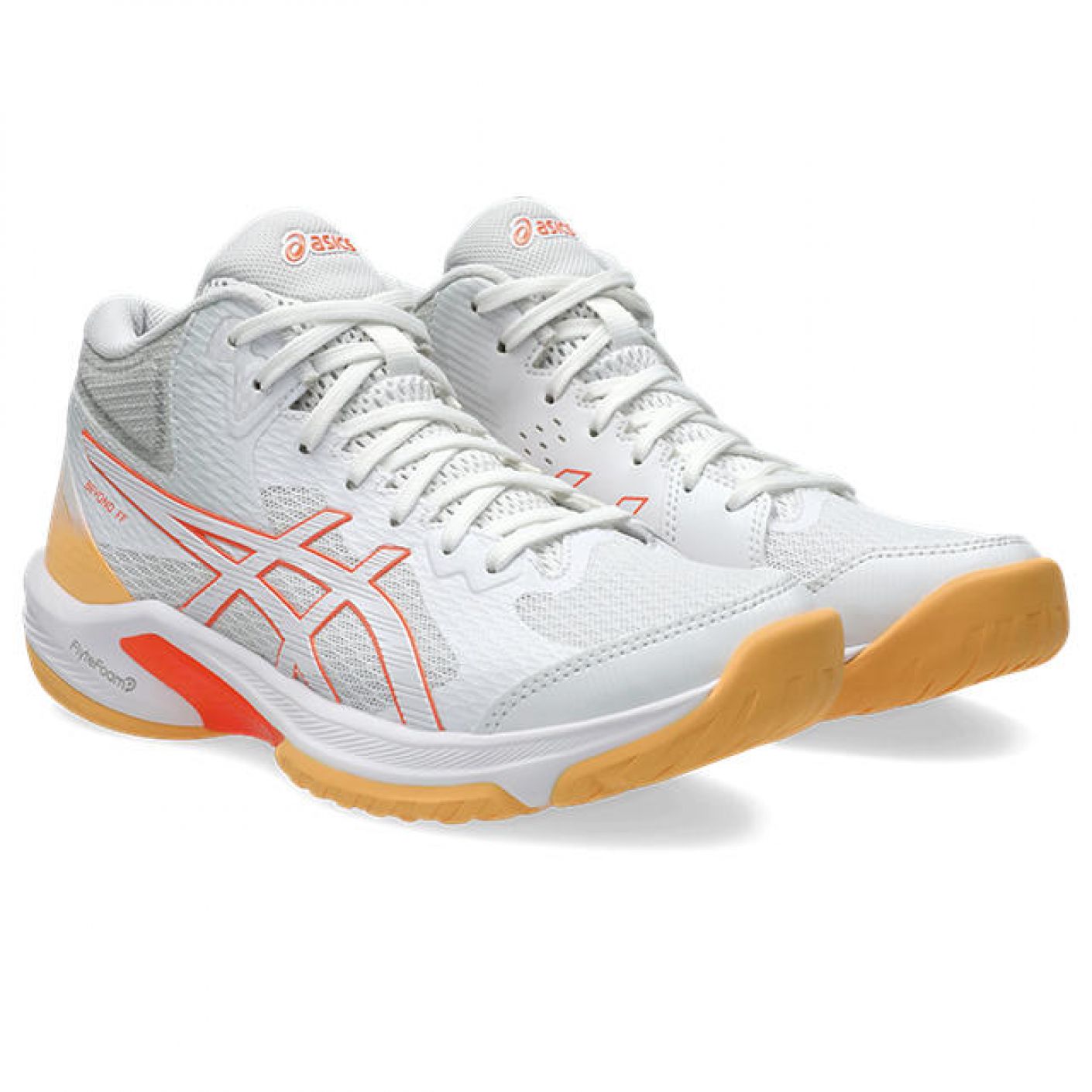 Asics Beyond FF MT White/Vivid Coral Damen
