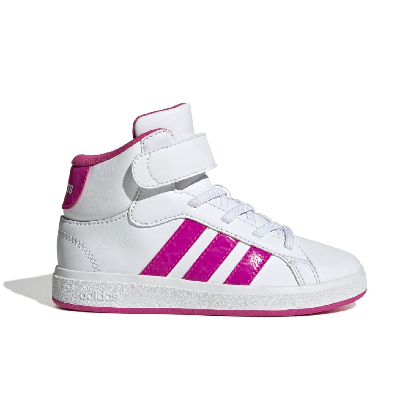 Adidas Grand Court Mid Kids ftwwht/shopnk/gretwo