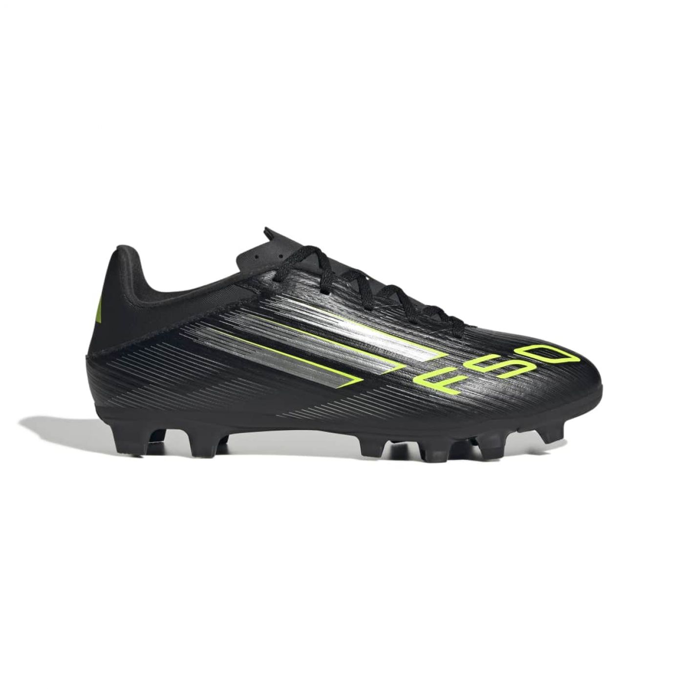 Adidas F50 Club FG/MG cblack/ironmt/luclem 