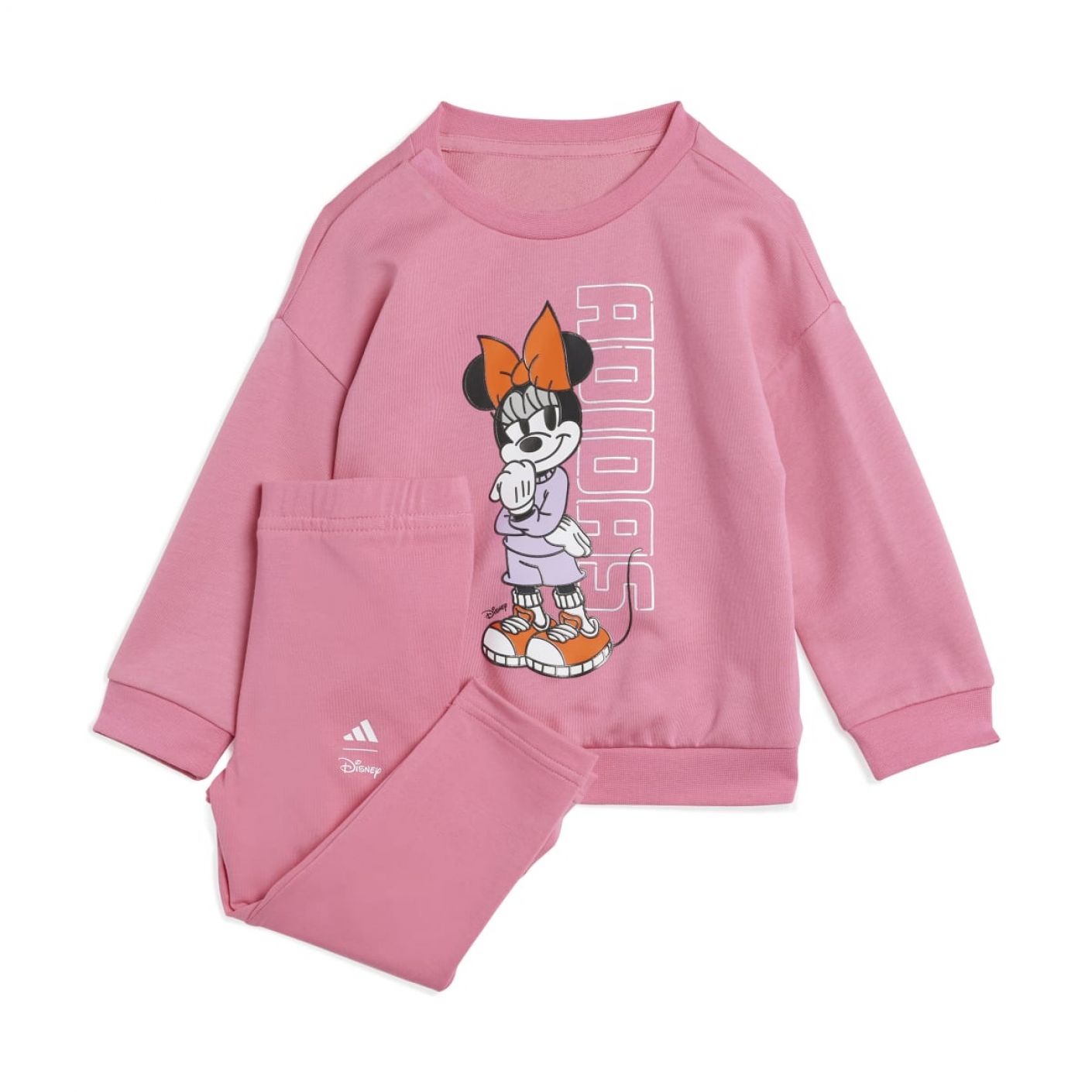 Adidas Disney Minnie Mouse Rosa/Weiß Set für Mädchen
