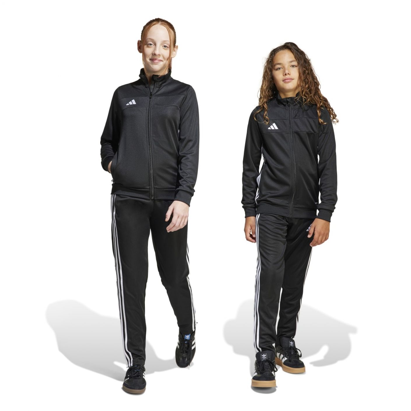 Adidas Tiro 25 Essentials Junior Trainingsanzug Schwarz/Weiß