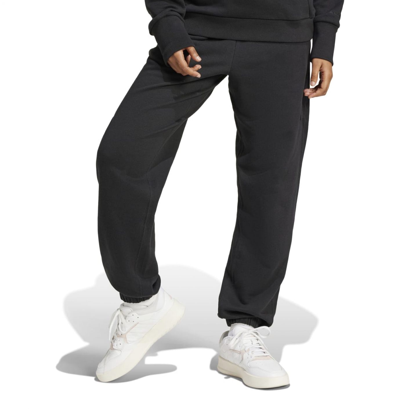 Adidas Pantaloni ALL SZN French Terry Loose Black da Donna