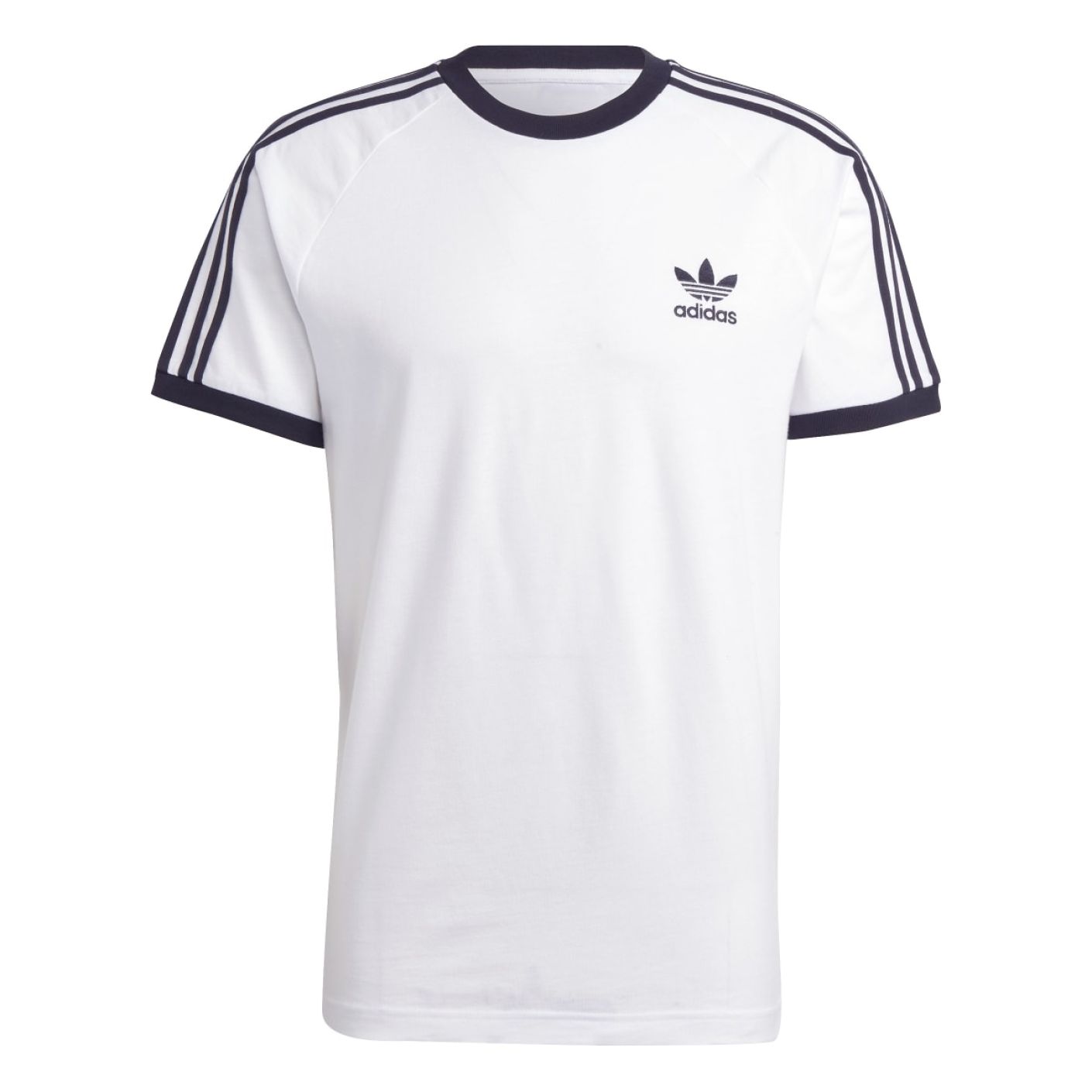 Adidas T-Shirt Adicolor 3-Streifen Weiß für Herren