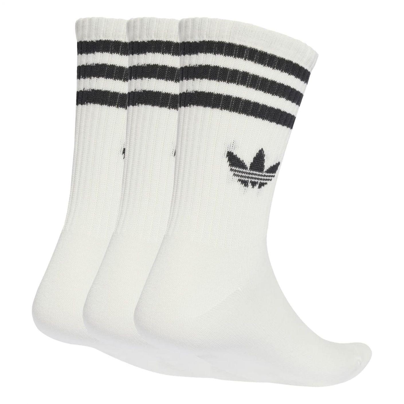 Adidas 3-Streifen Socken 3 Paar Weiß