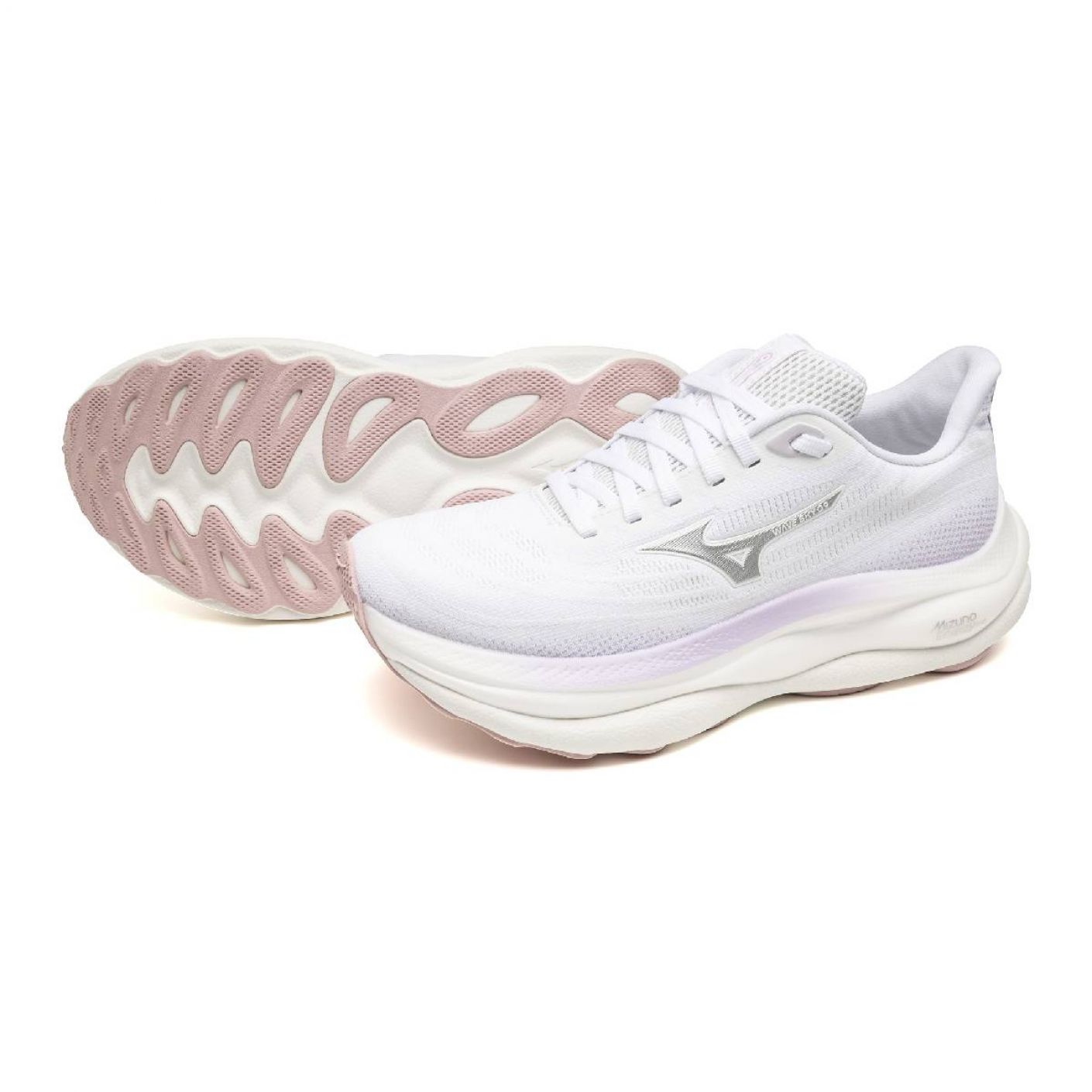Mizuno Wave Sky 9 Weiß/Silber/OrchidPetal für Damen