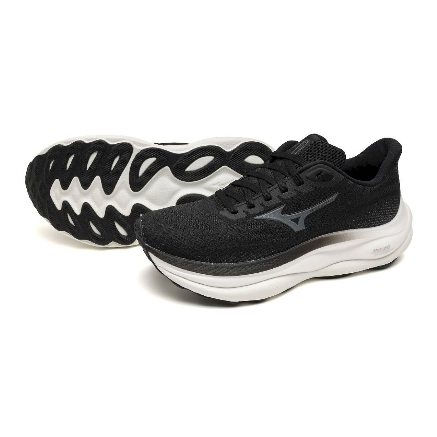 Mizuno Wave Sky 9 Black/MetallicGray/QuietShade for Women