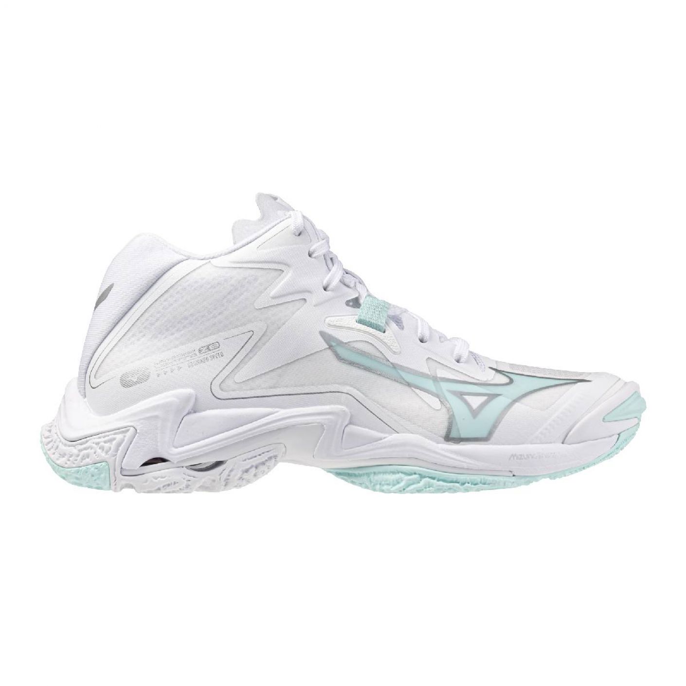 Mizuno Wave Lightning Z8 Mid Weiß/Blau