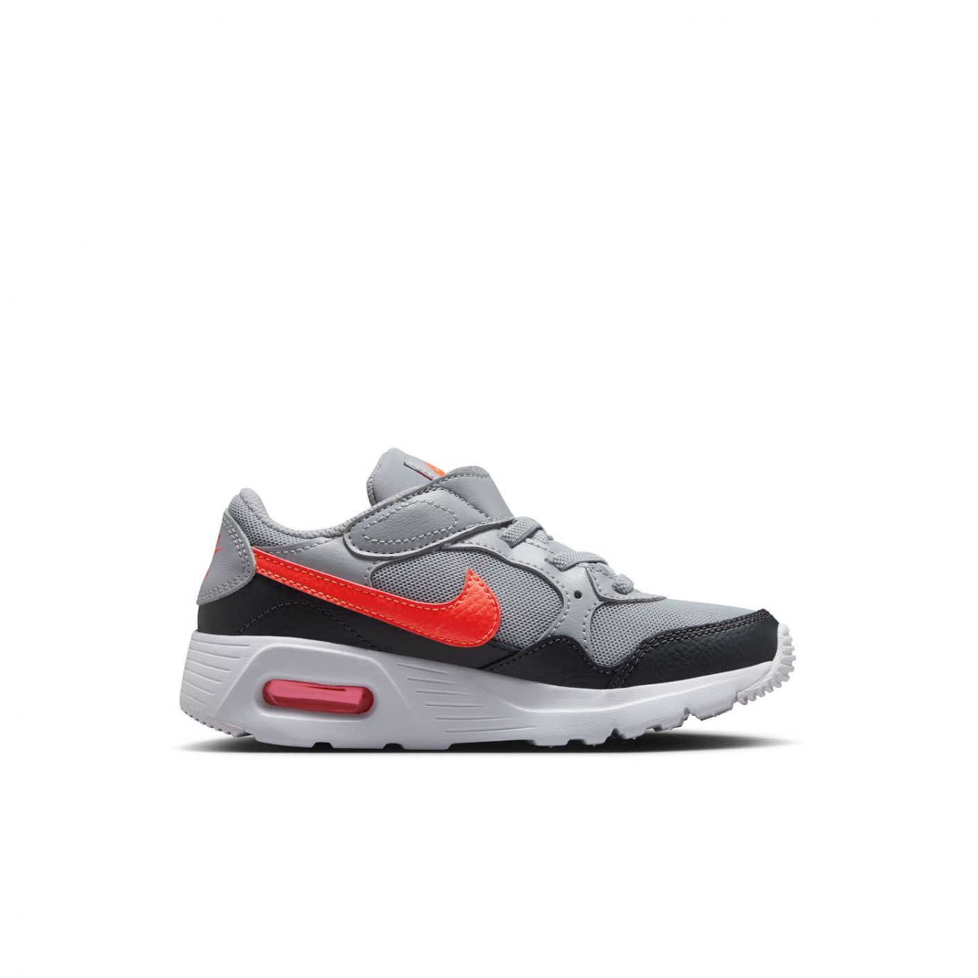 Nike Air Max SC Wolf Grey/Bright Crimson-Anthrazit für Kinder
