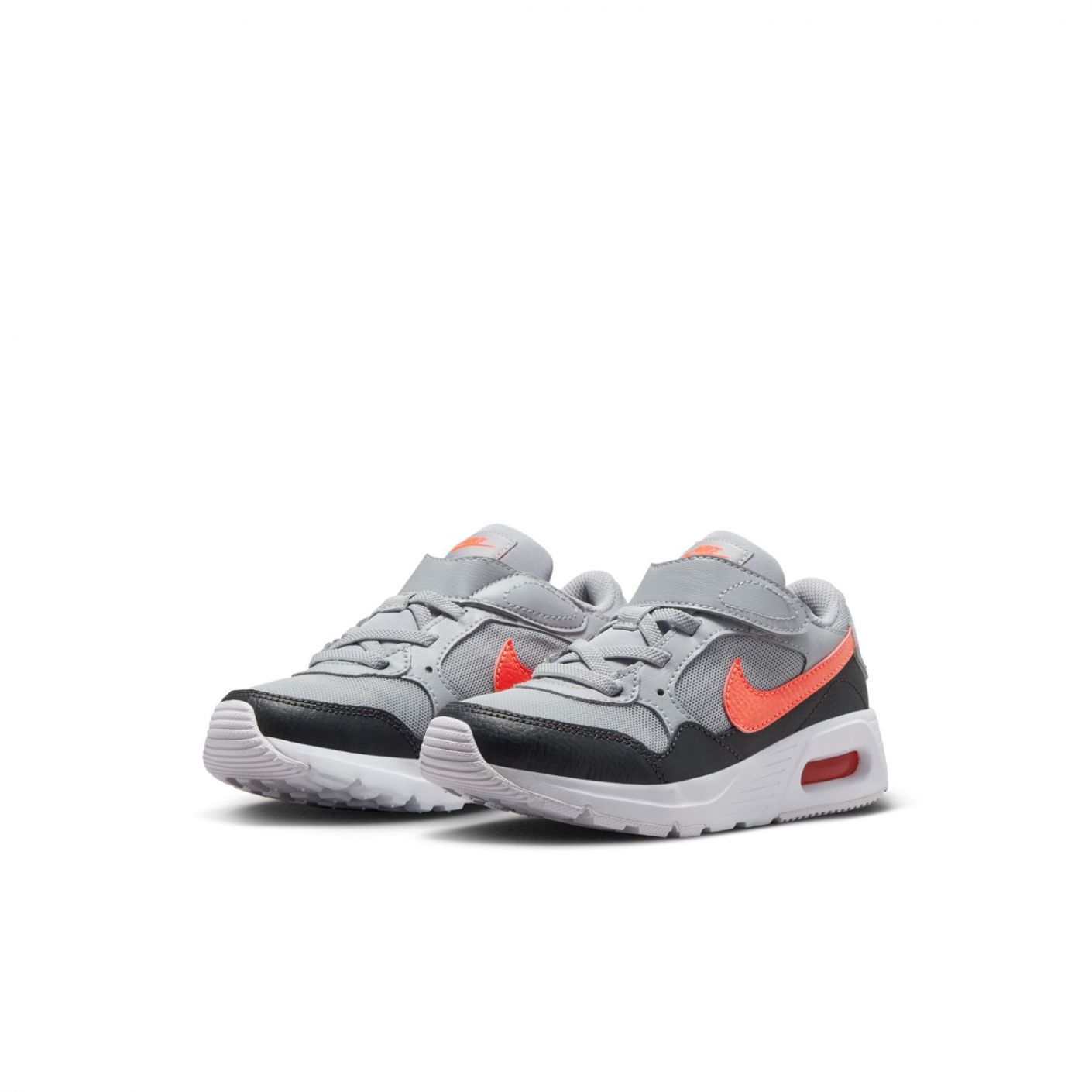 Nike Air Max SC Wolf Grey/Bright Crimson-Anthracite da Bambino