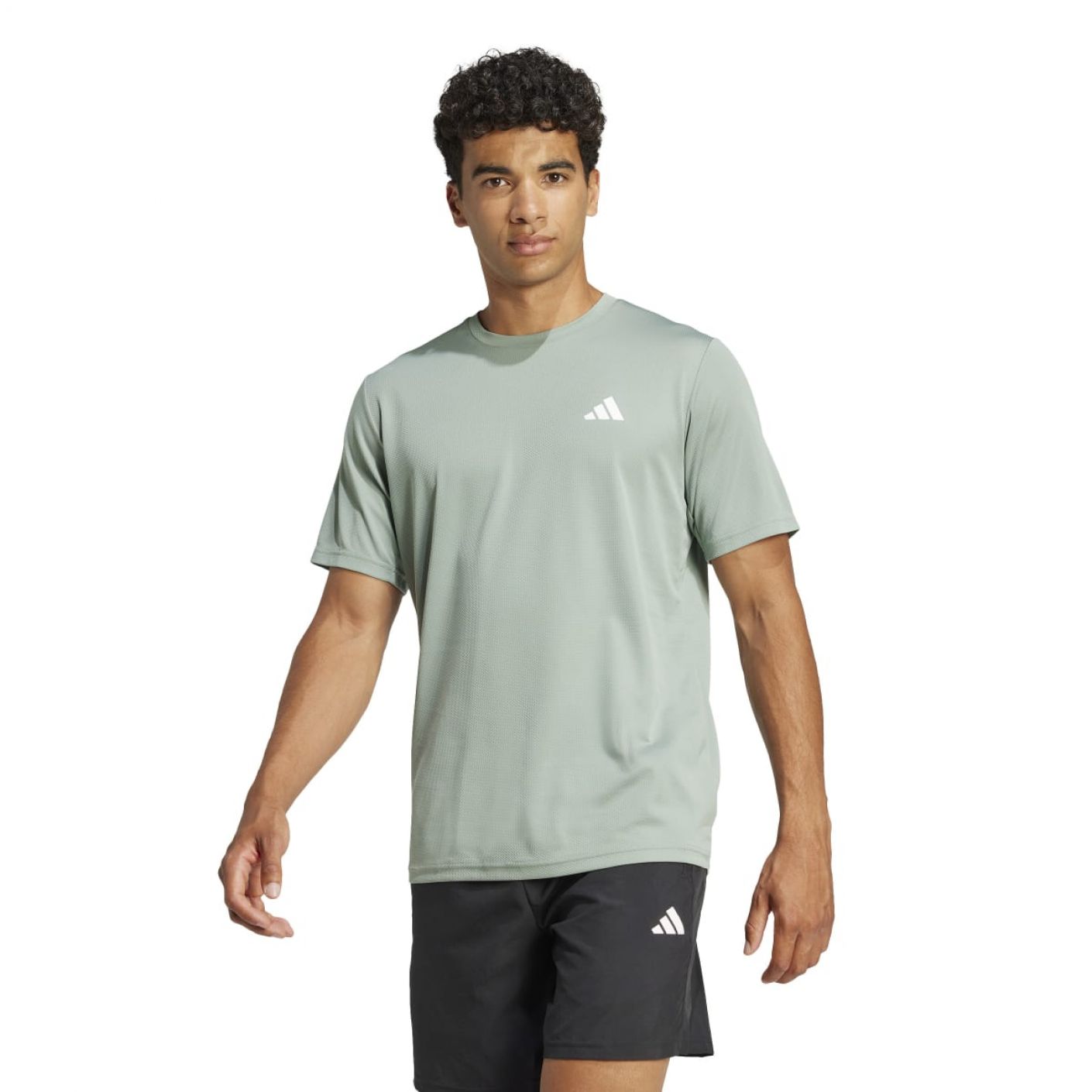 Adidas T-Shirt Essentials Training Grün für Herren