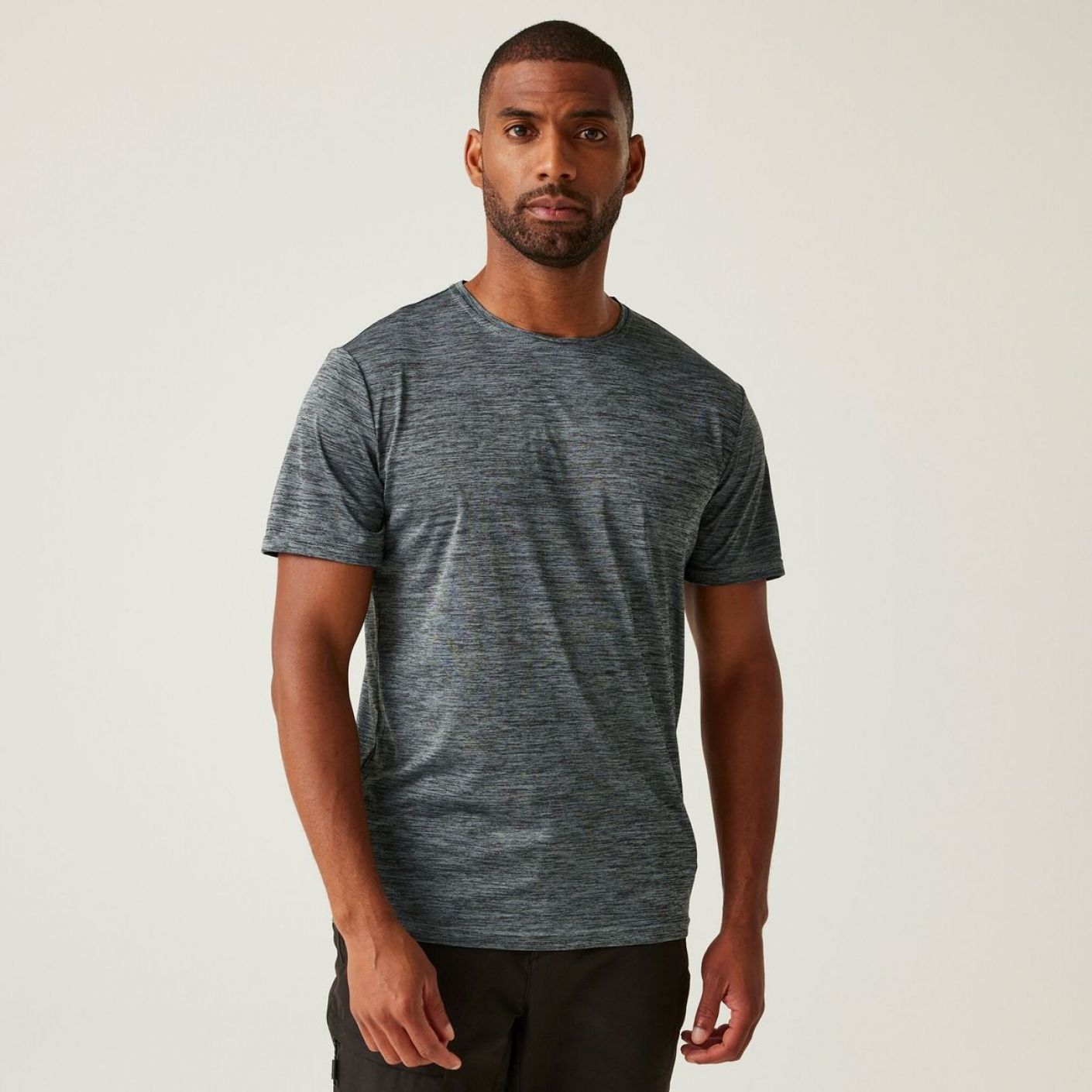 Regatta T-Shirt Fingal Edition Marl Stormy Weather da Uomo