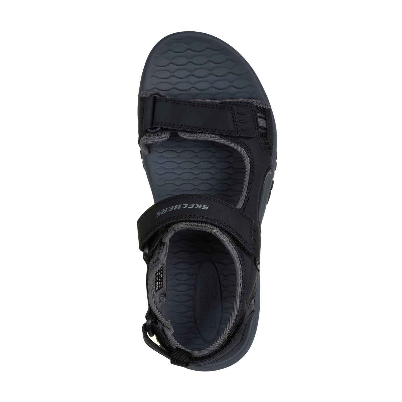 Skechers Sandalo Prewitt Rigdon Black da Uomo