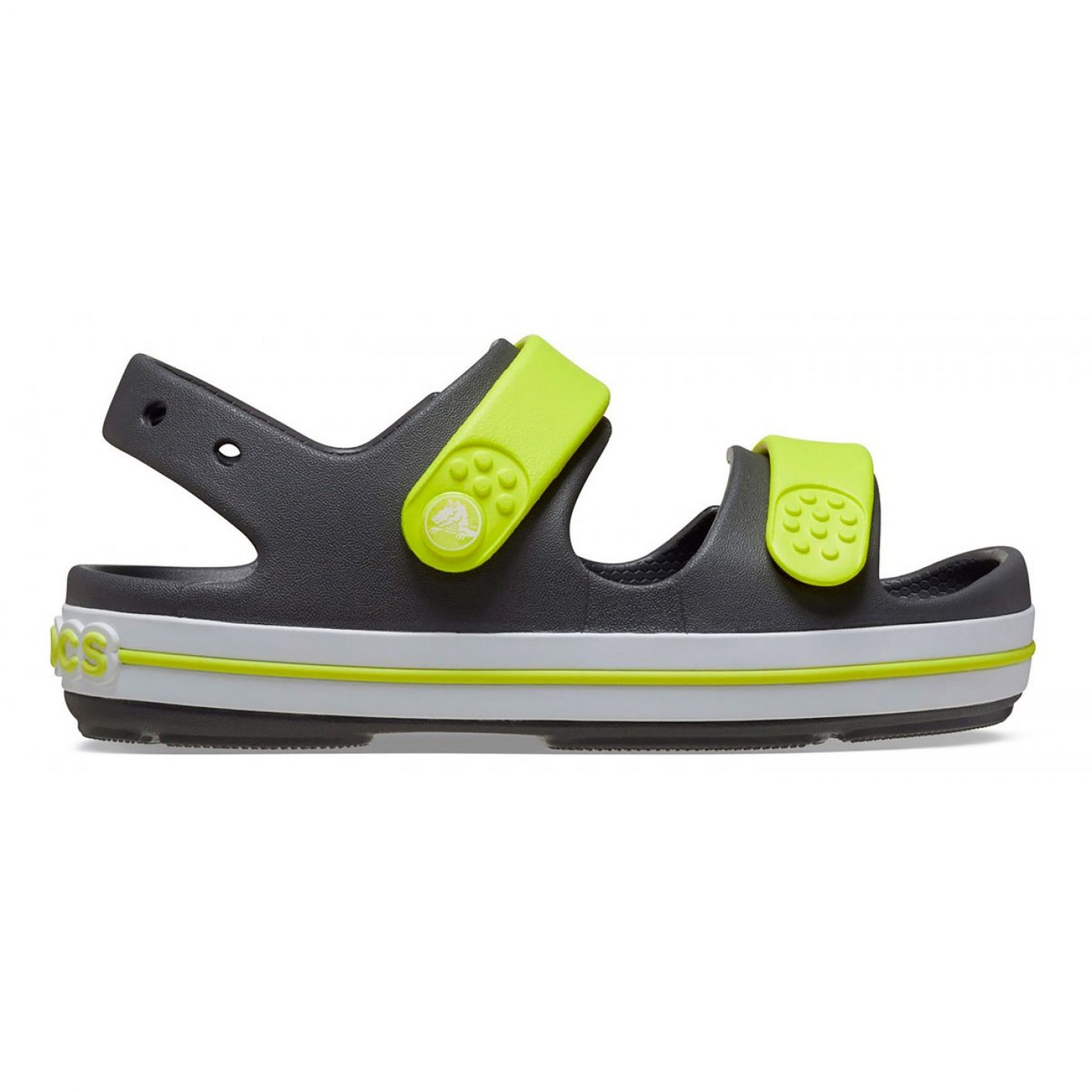 Crocs Sandalo Crocband Cruiser Junior Slate Grey/Acidity 