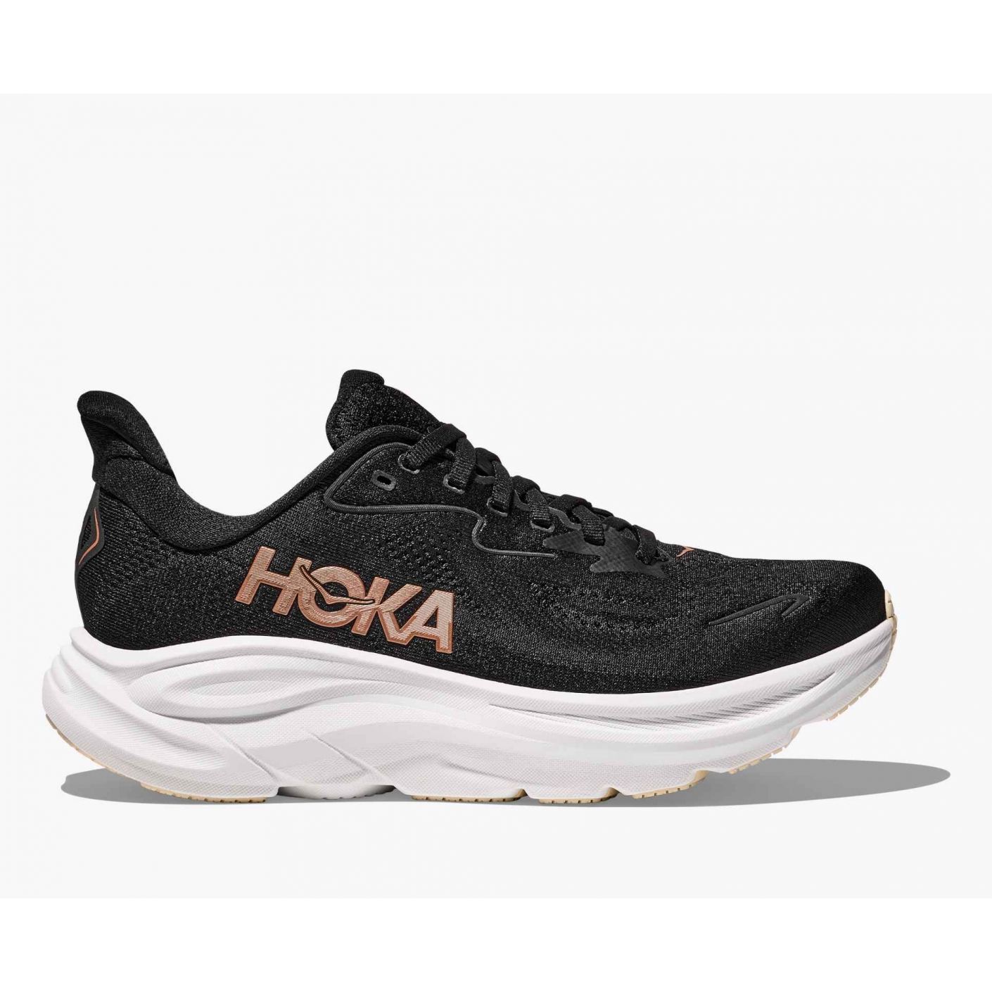 Hoka Bondi 9 Black/Rose Gold da Donna