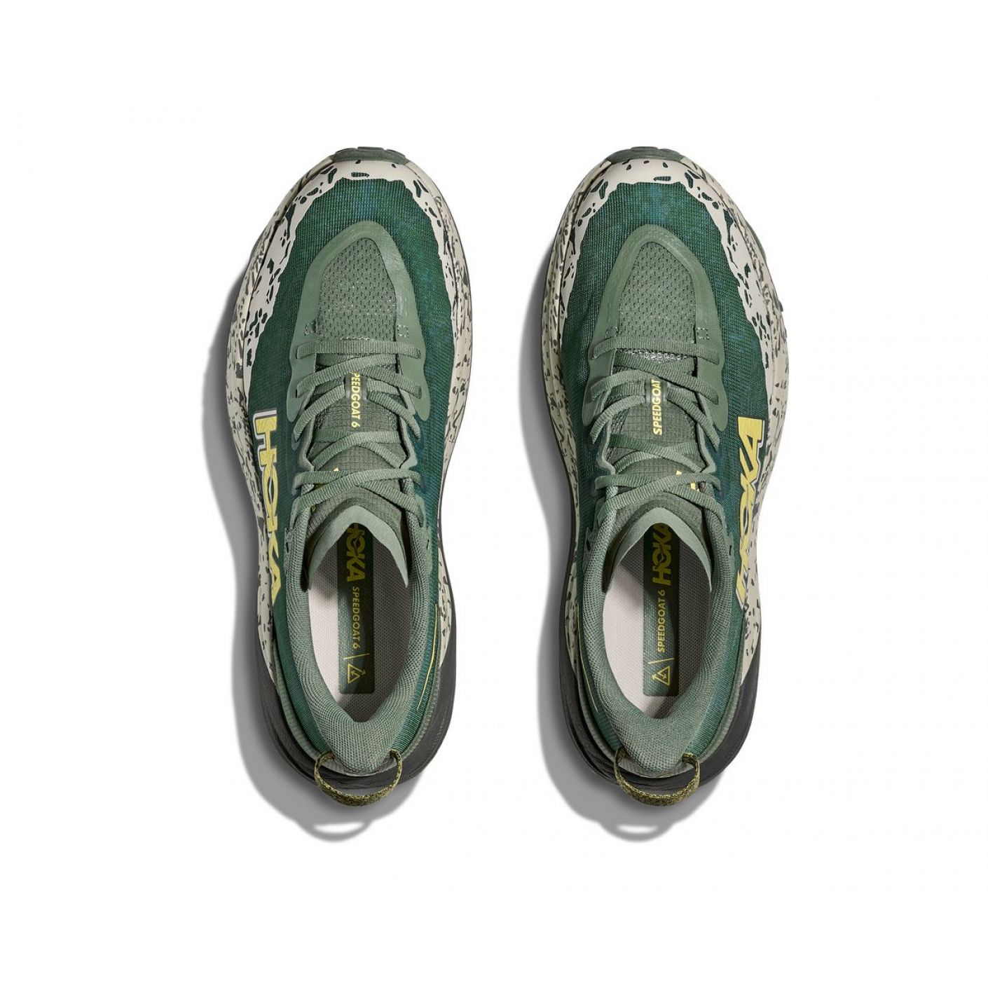 Hoka Speedgoat 6 Fern/Asphalt Grey da Uomo