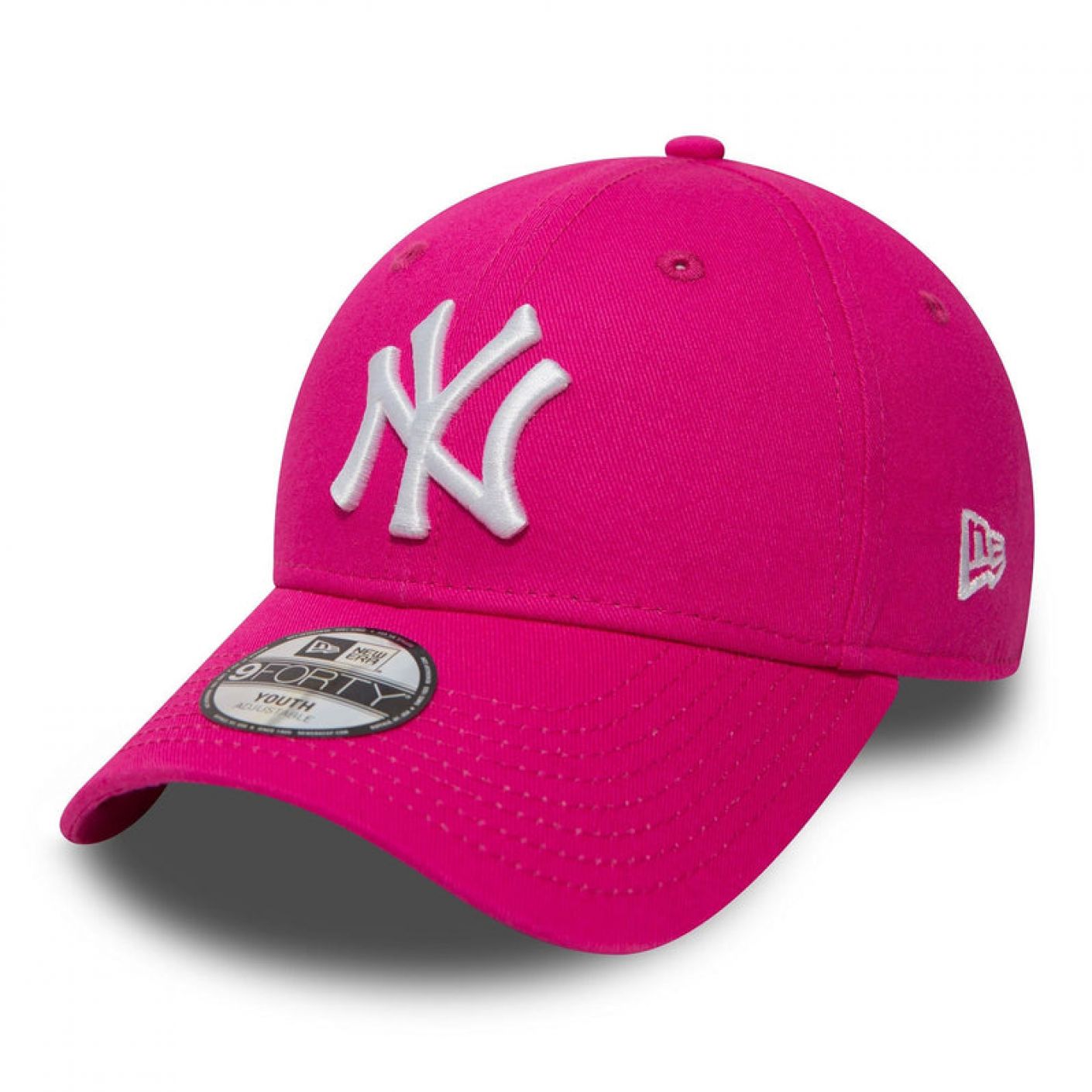 New Era Cappellino 940 NYY Essential Kids Rosa 