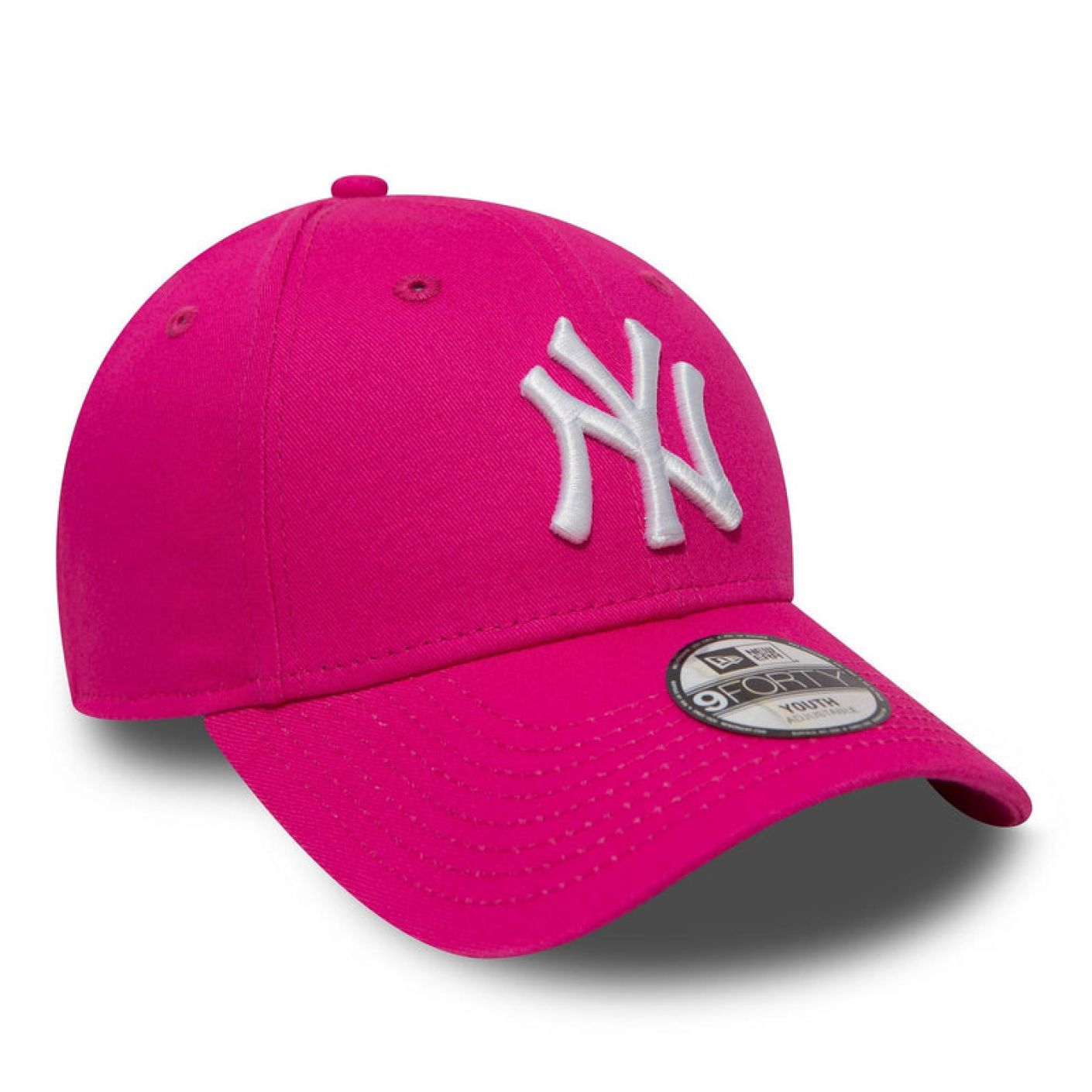 New Era Cappellino 940 NYY Essential Kids Rosa 