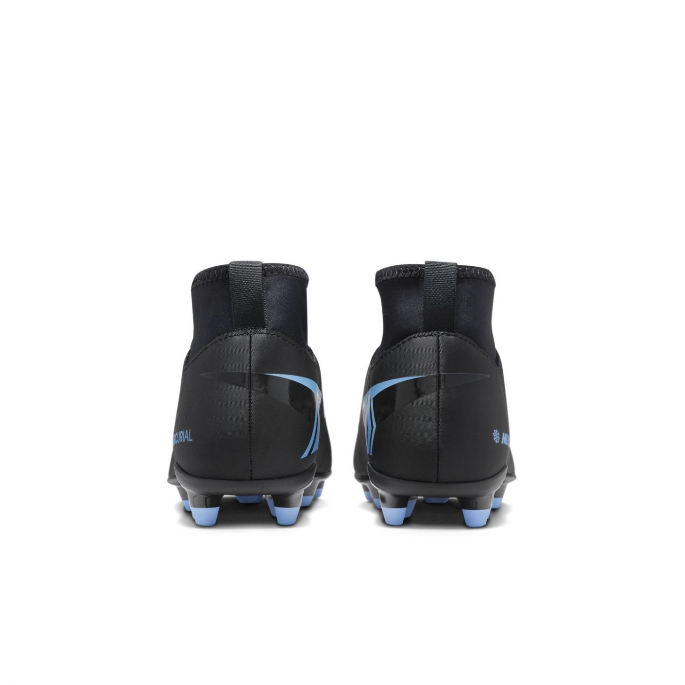 Nike Jr. Mercurial Superfly 10 Club FG/MG Black/Ice Blue 