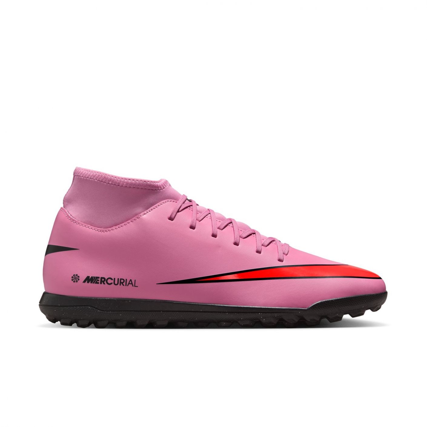 Nike Mercurial Superfly 10 Club TF Magic Flamingo/Black-Total Crimson da Uomo