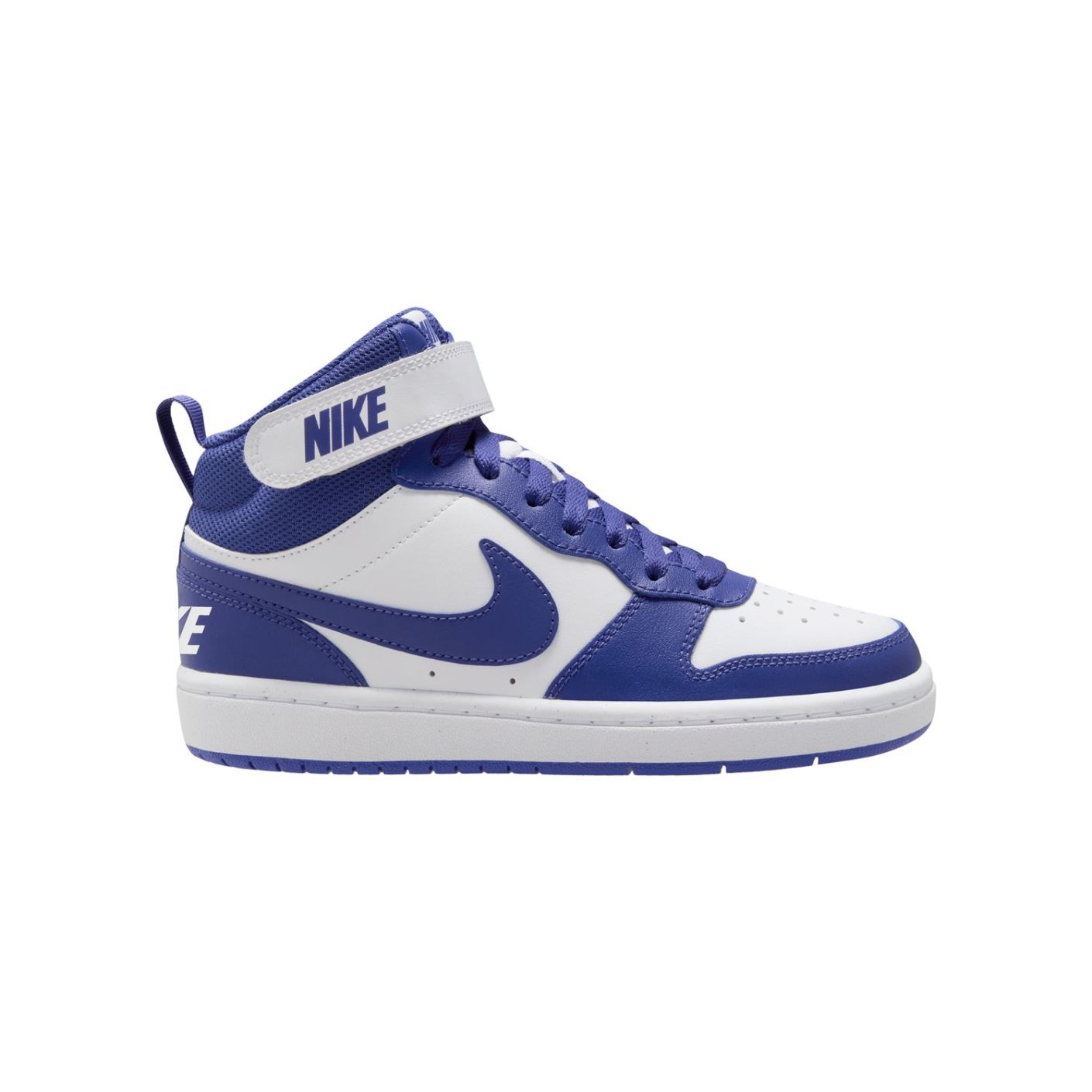 Nike Court Borough Mid 2 White/DeepNight-White for Kids