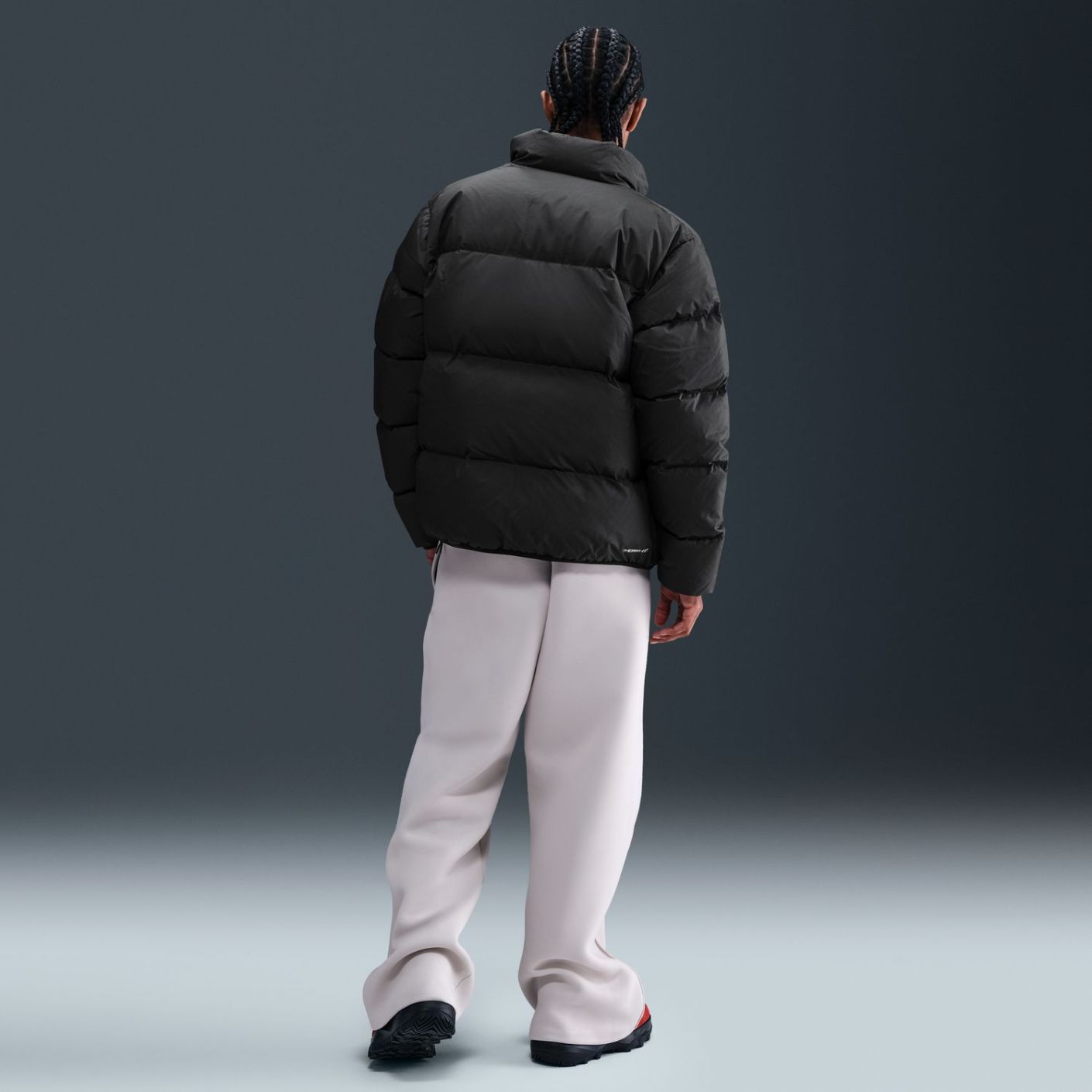 Nike Puffer Jacket Club Black/White for Men