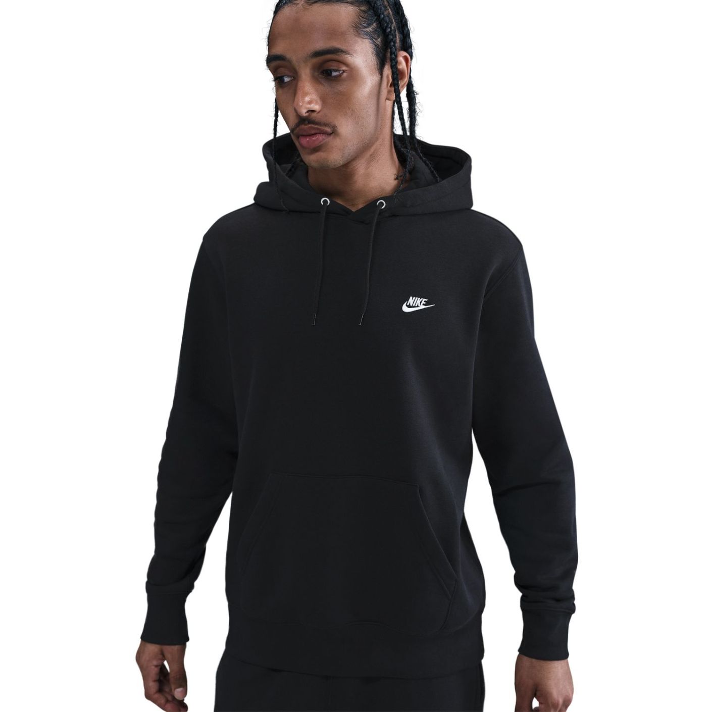 Nike Men's Club Dark Team  Black/White Pullover