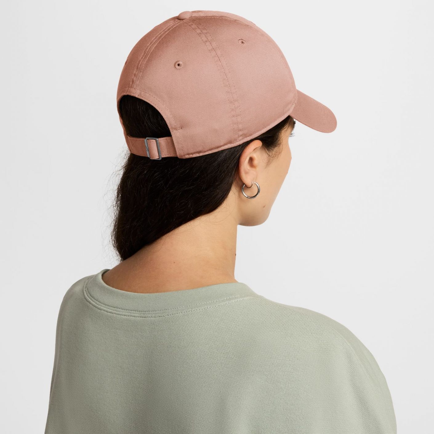 Nike Cappello Unstructured Futura Wash Rose Gold/White