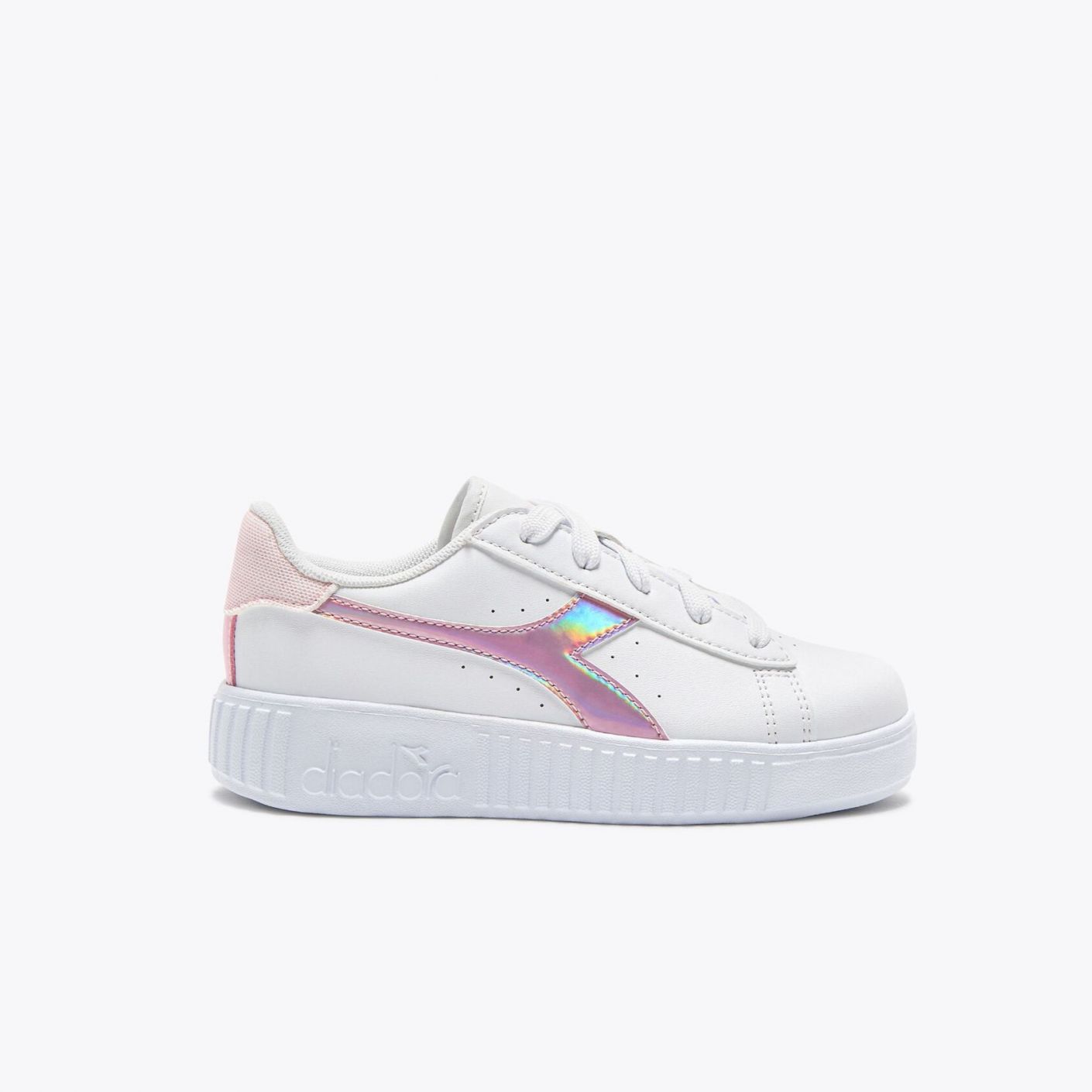 Diadora Game Step Frost PS Weiß/Pink Lady für Mädchen