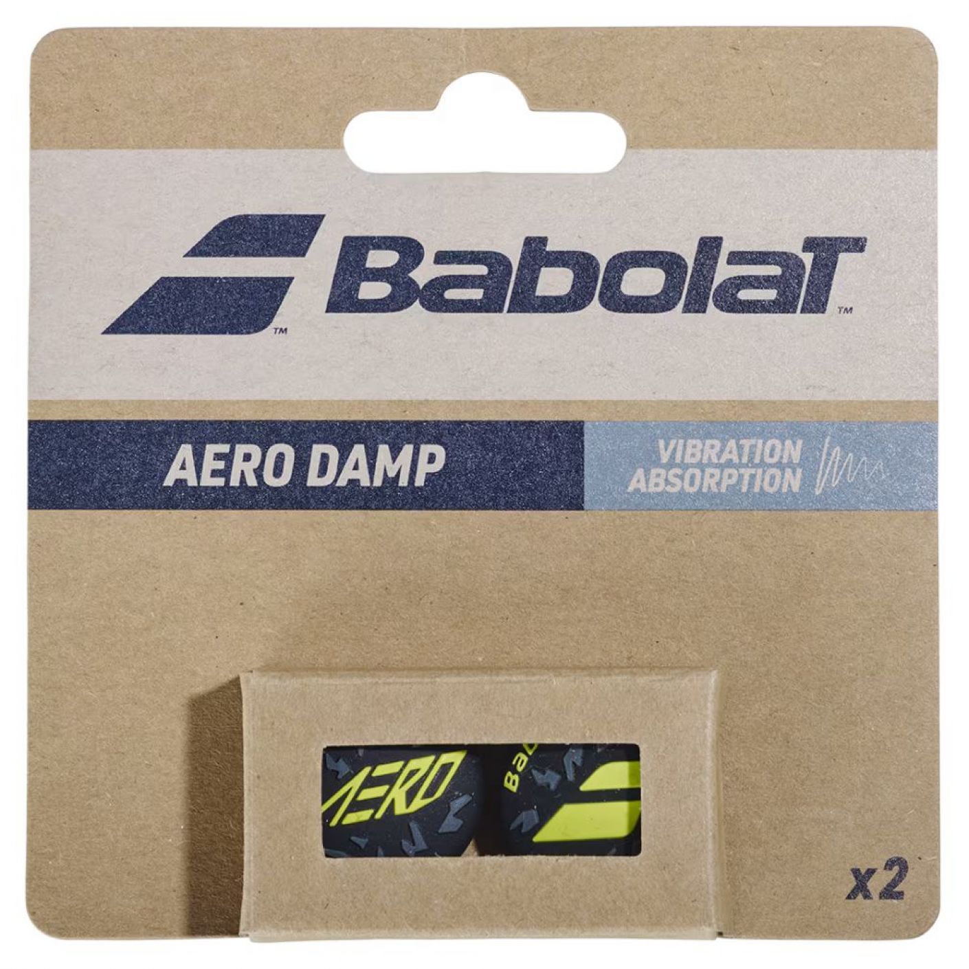 Babolat Aero Damp x2 Grigio/Giallo/Nero