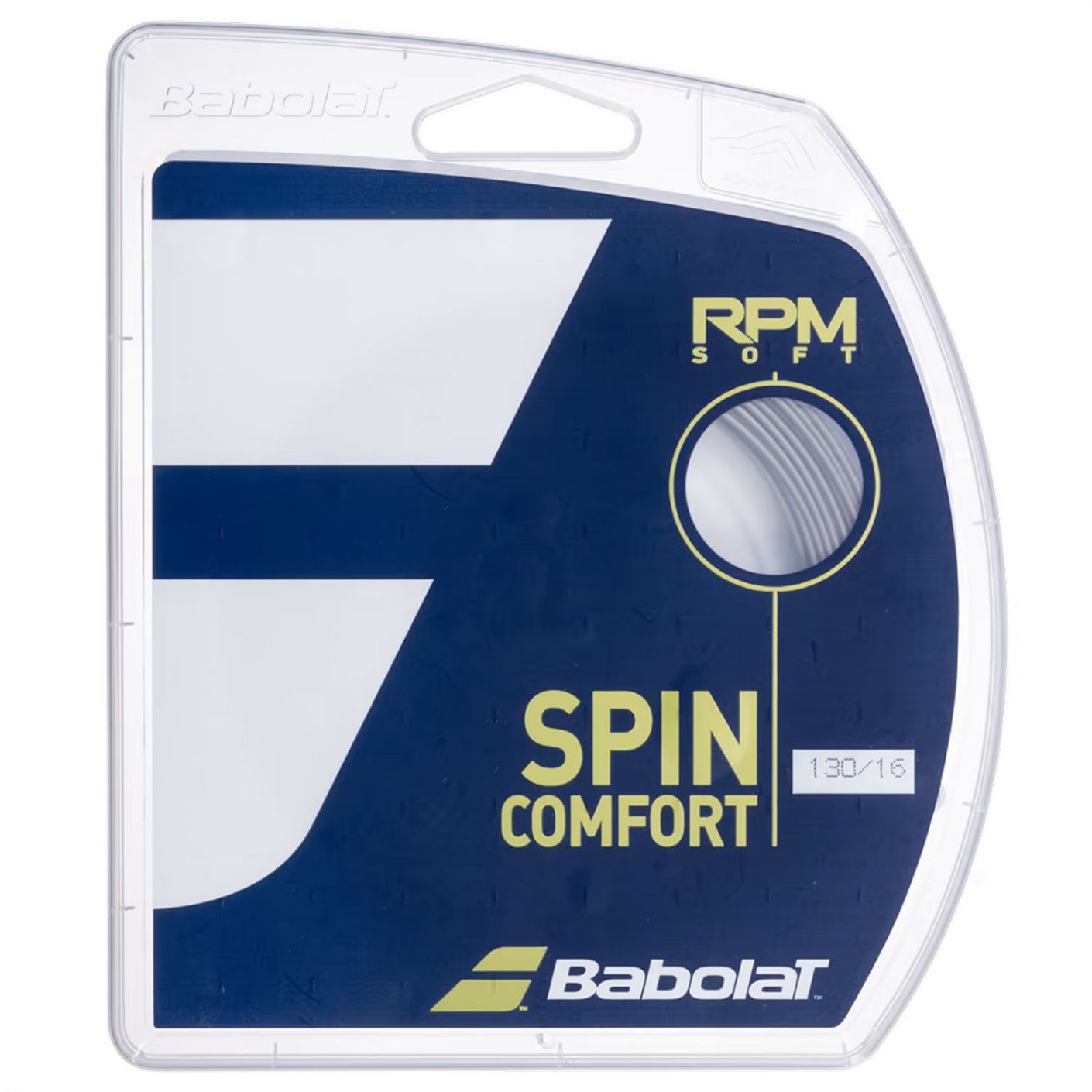 Babolat Corda RPM Soft 12m 16g calibro 130 Grigio