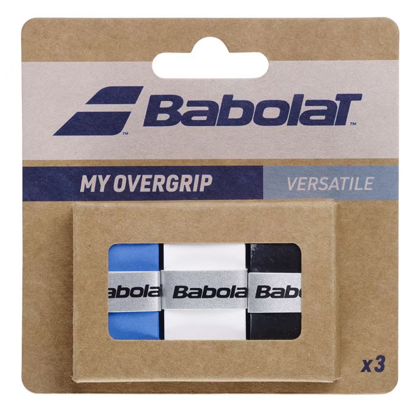 Babolat My Overgrip X3 Schwarz/Blau/Weiß