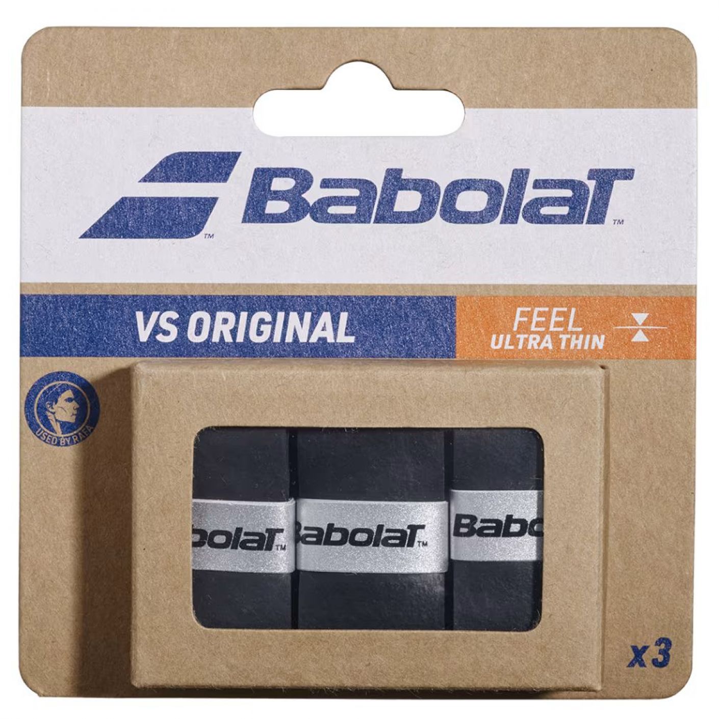 Babolat VS Original X3 Overgrip Schwarz