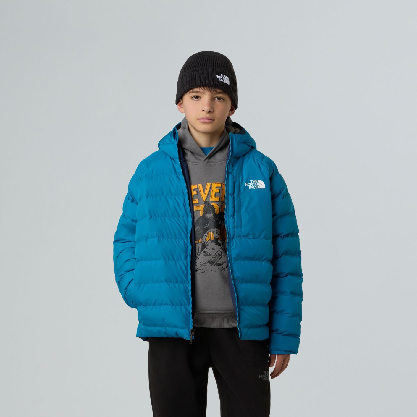 The North Face Reversible Perrito Jacket Dusk Blue for Kids