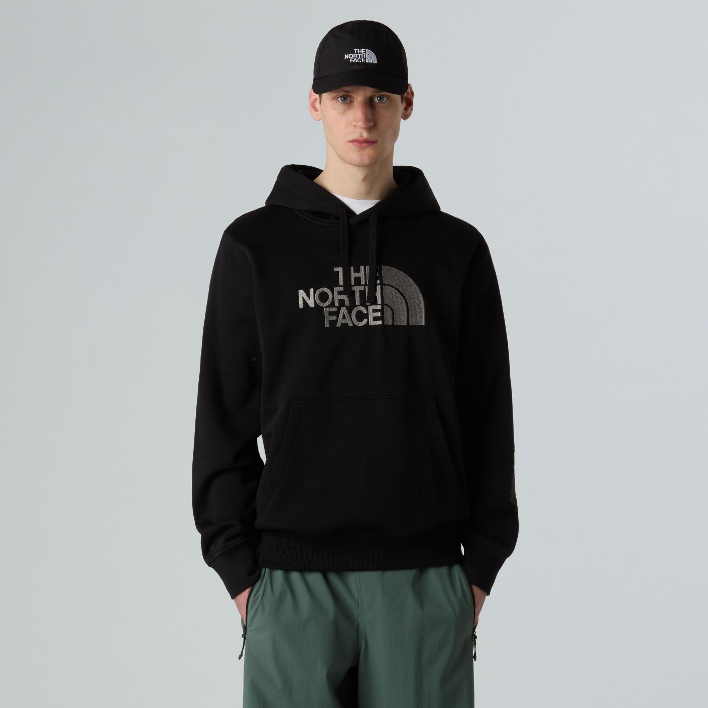 The North Face Drew Peak Schwarzes Sweatshirt für Herren