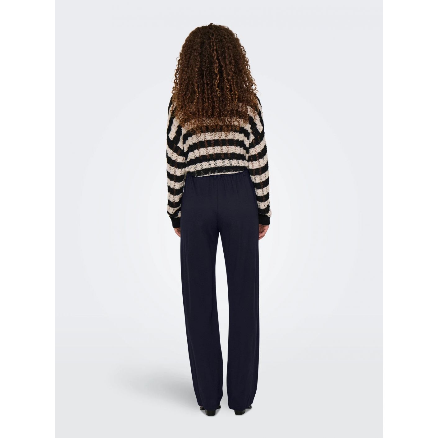 Only Onlpoptrash Straight Fit Night Sky Pants for Women