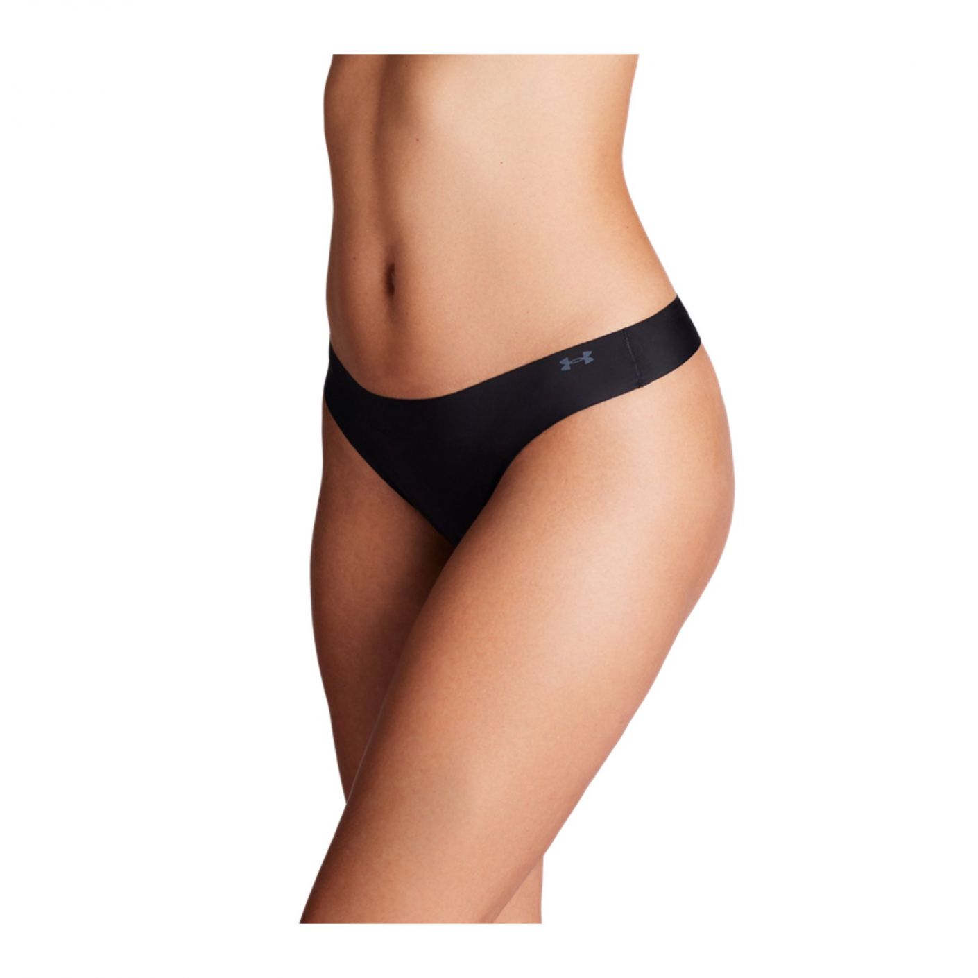 Under Armour Thong Pure Stretch 3 Paar Schwarz für Damen