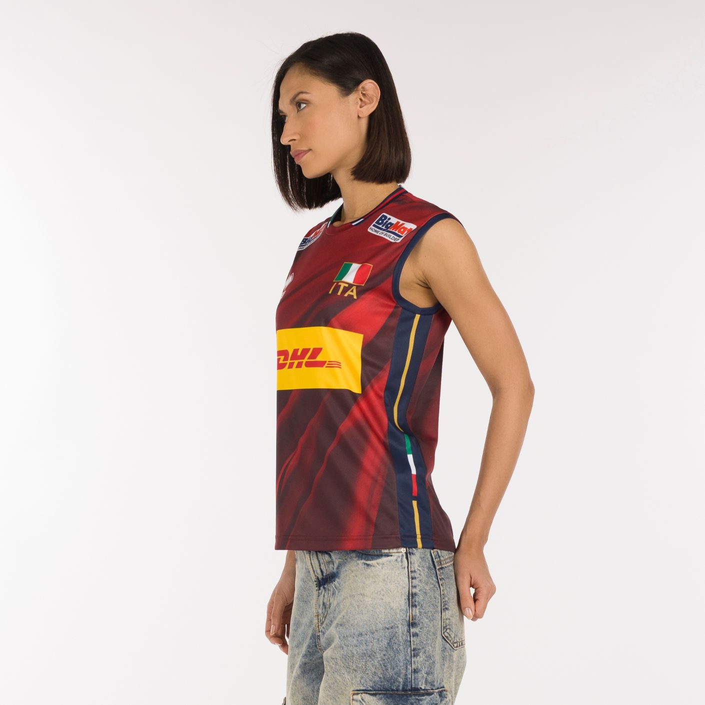 Erreà Maglia Gara Unisex FIPAV Amaranto