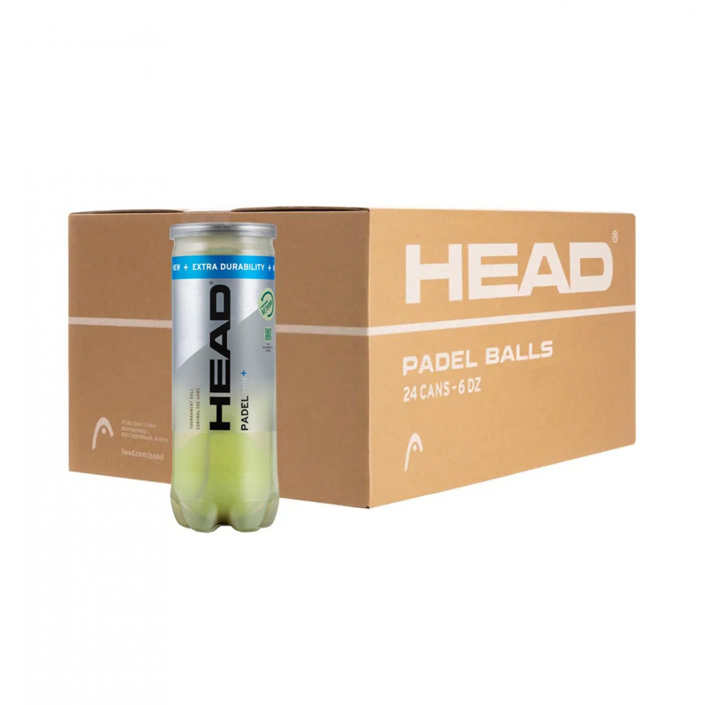 Head Padel Pro+ Cartone da 24 Tubi