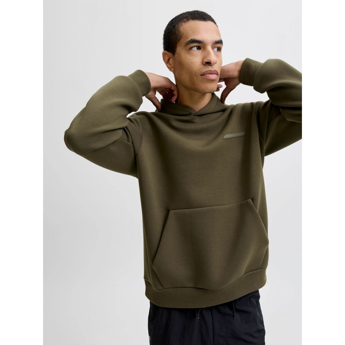 Jack & Jones Felpa con cappuccio Jcofusion Grapeleaf da Uomo