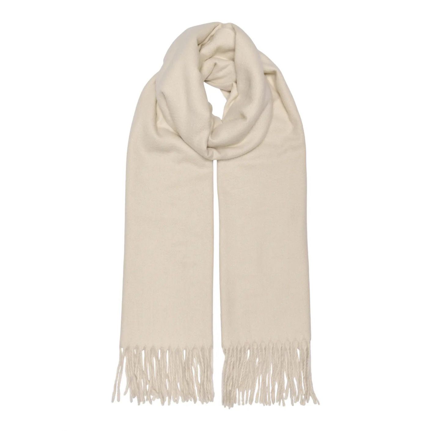 Only Sciarpa con glitter Onllaura Cloud Dancer da Donna