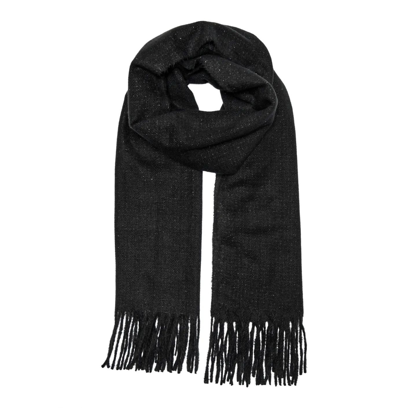 Only Sciarpa con glitter Onllaura Black da Donna