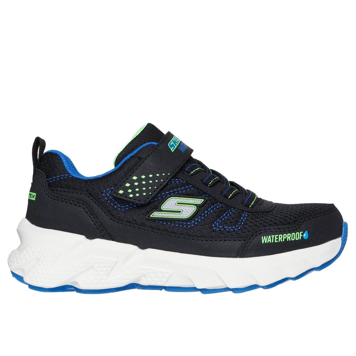 Skechers Elite Sport Tread - Aquavek Schwarz/Blau für Jungen